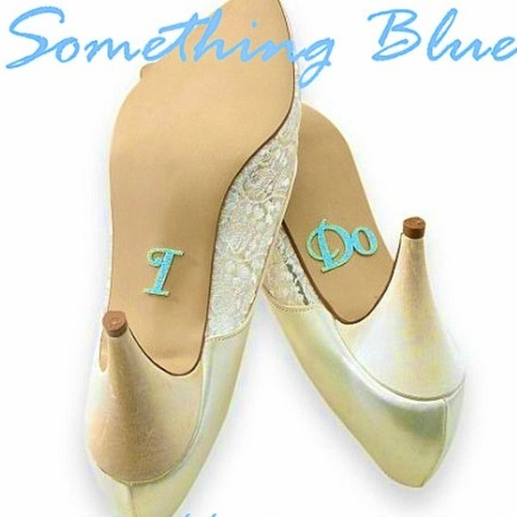 Shoes - “I Do” Shoe Sticker! Wedding Bling!